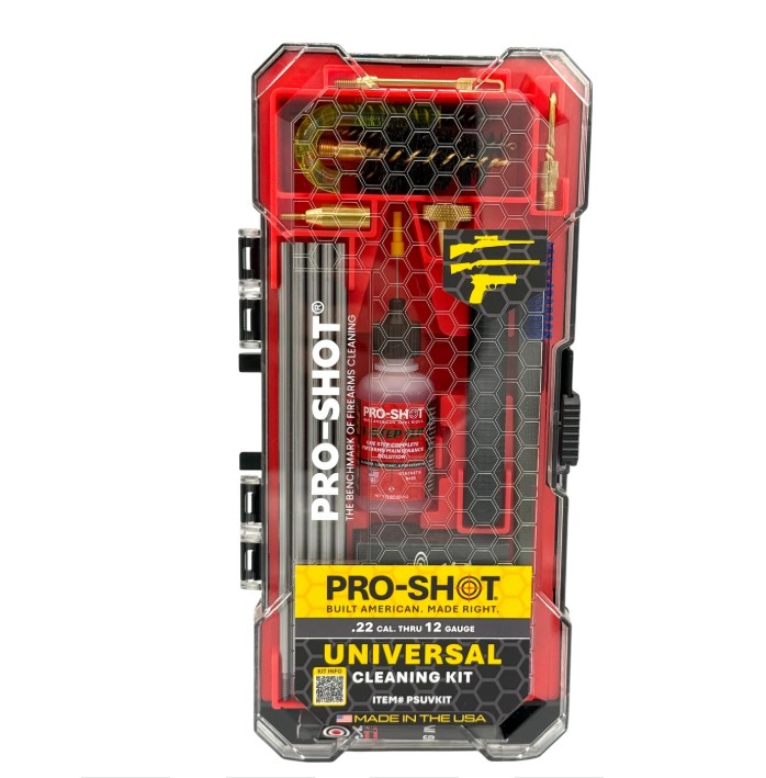 Pro Shot Universal Cleaning Kit .22-12Ga Pistol/Rifle/Shotgun