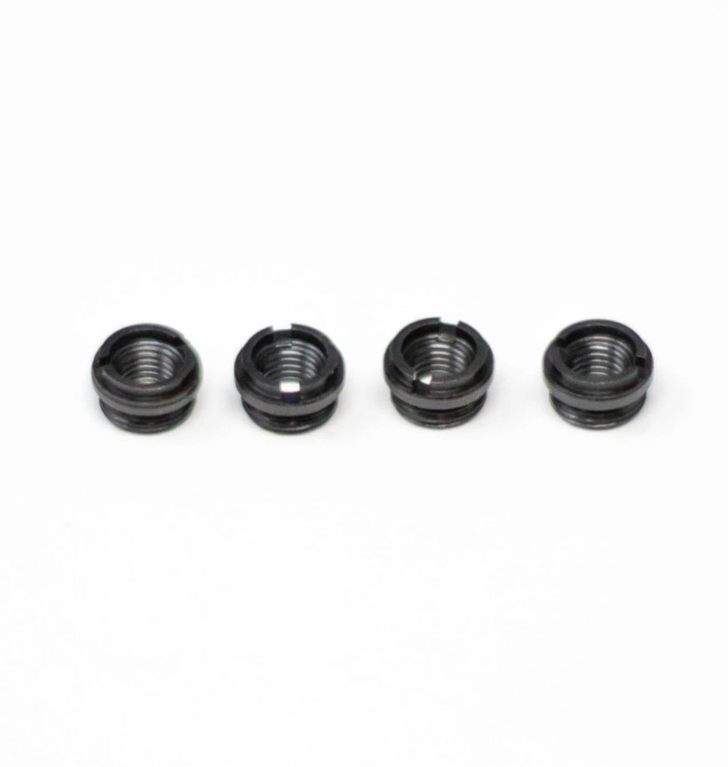 LOK Grips 1911 Grip Screw Bushings Slim Black (4)