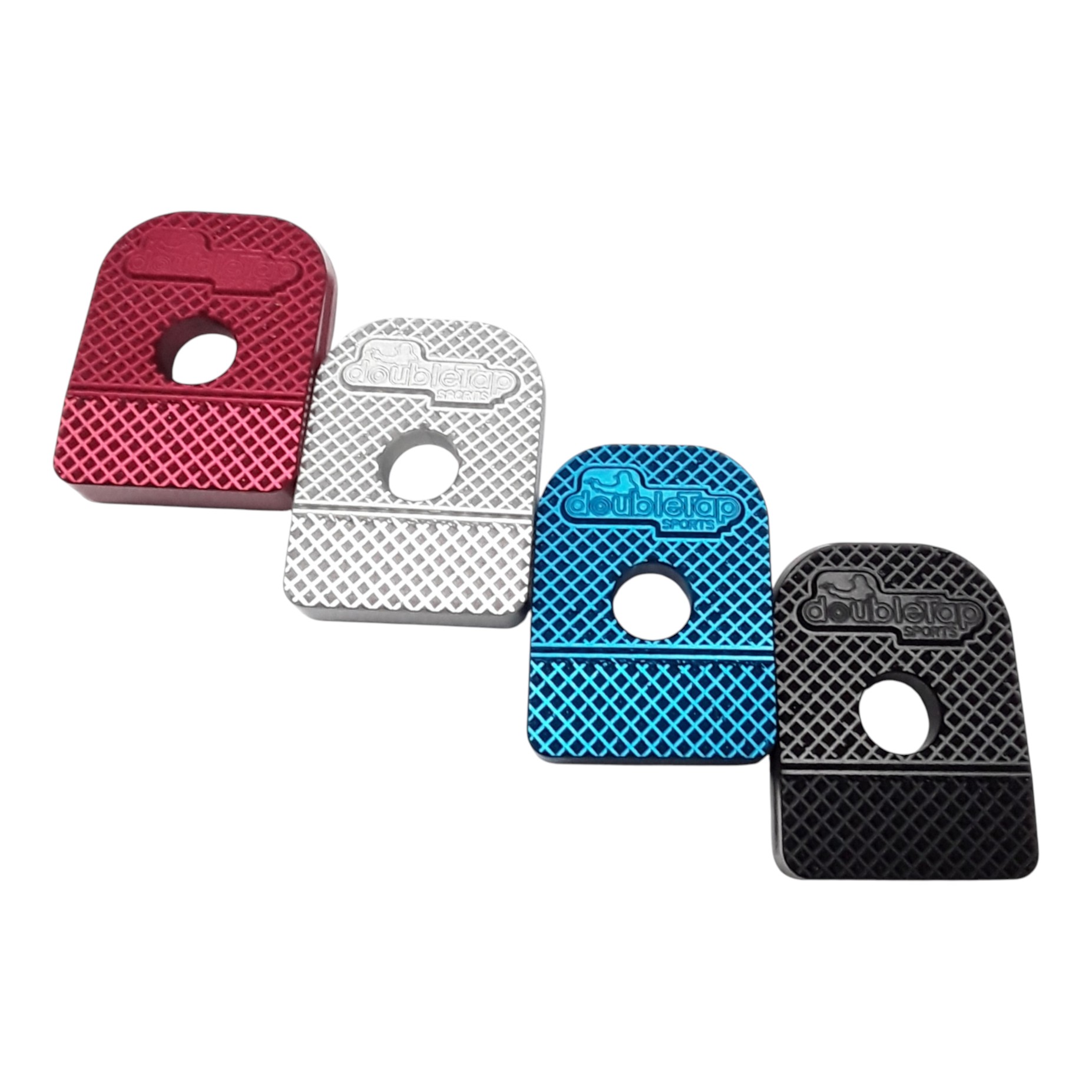 DoubleTap Sports 2011 Magazine Base Pad Checkered 126mm/140mm