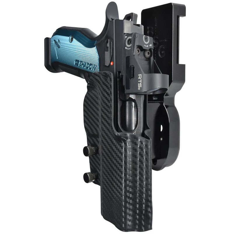 Black Scorpion USPSA Pro Heavy Duty Holster CZ Shadow 2/SP01 with Nitro Fin
