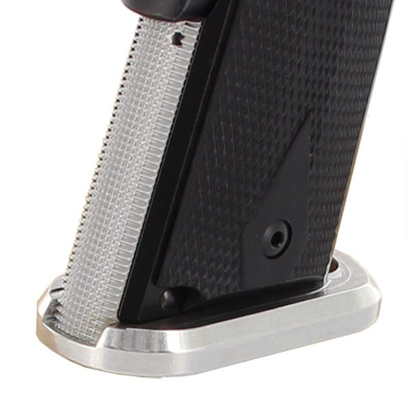Dawson Precision Magwell 1911 Flat MSH Silver IPSC Legal
