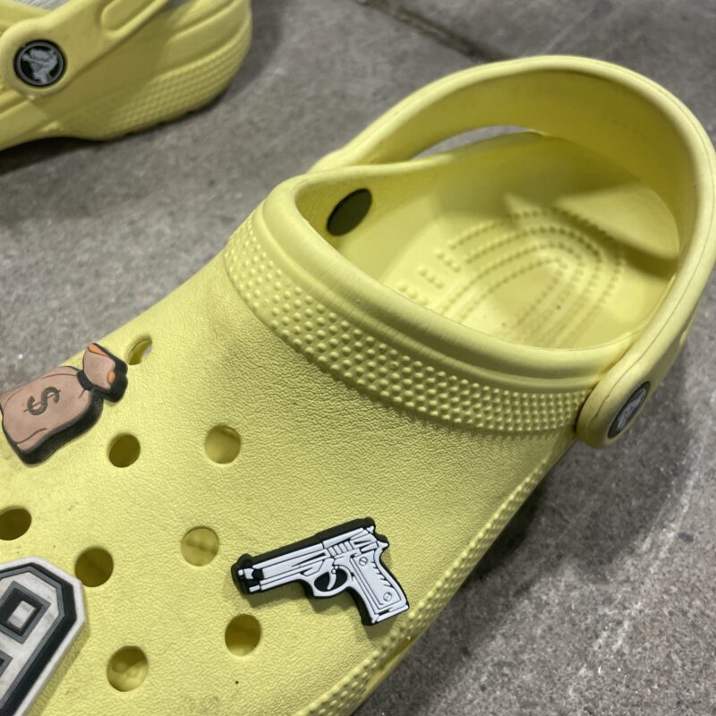 DED Croc Charm White Pistol - Image 2