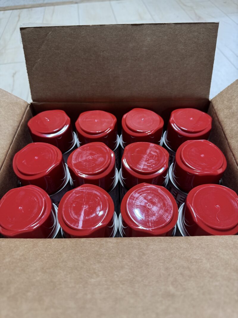 Steel Target Paint Red Case (12)