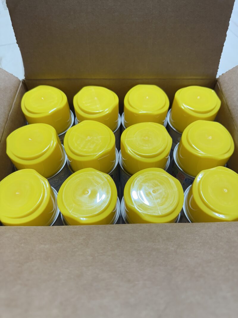 Steel Target Paint Yellow Case (12)