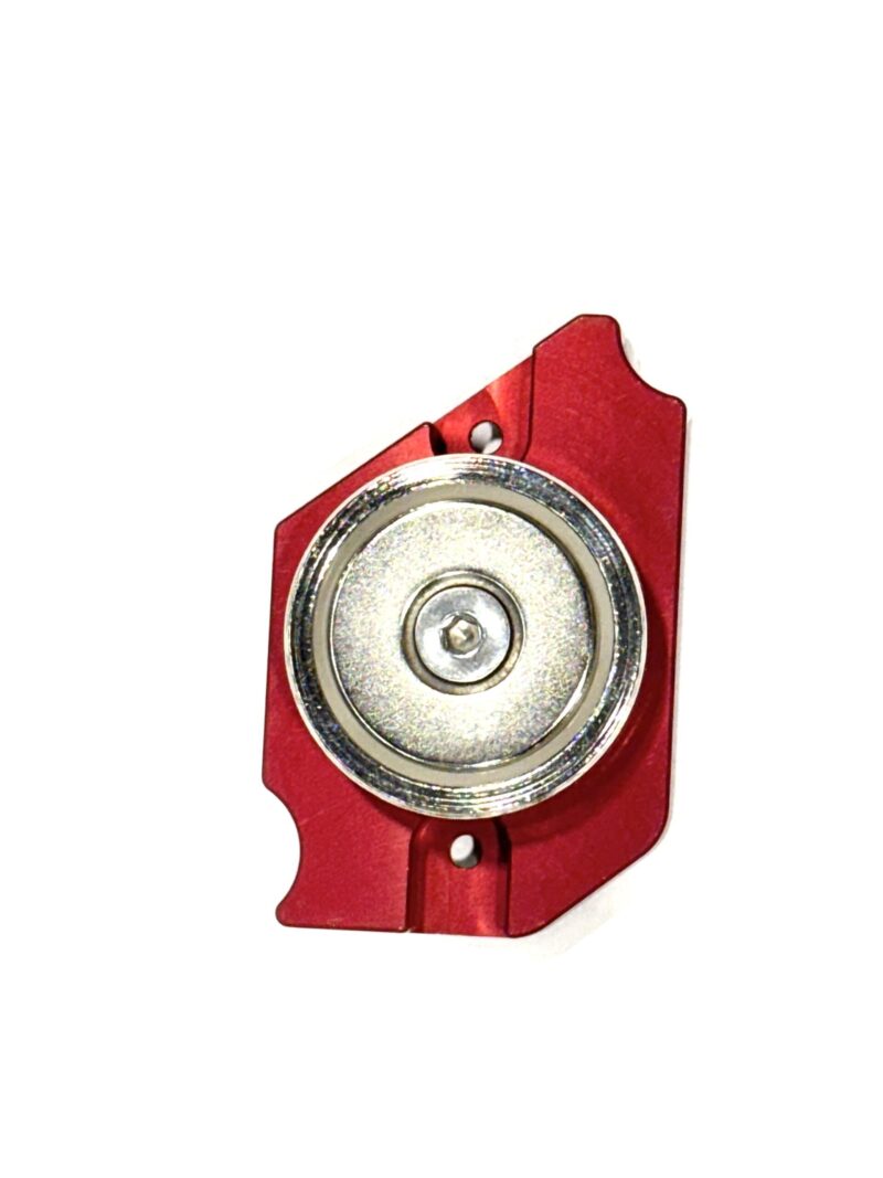DoubleTap Sports Magnetic Front Plate for Black Scorpion Magazine Pouch Red