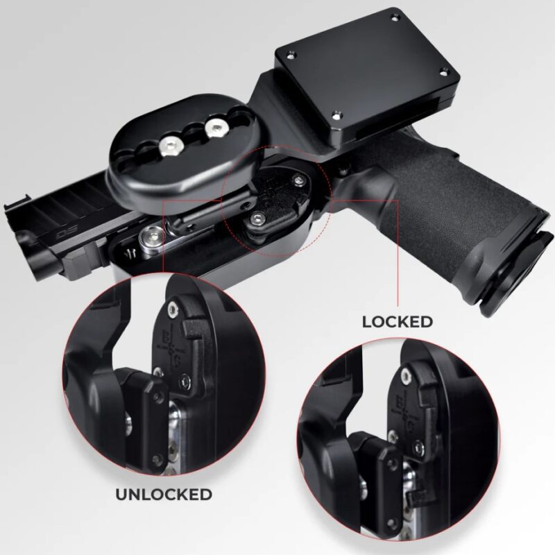 Black Scorpion 2011 Pro Heavy Duty Competition Speed Holster w/ Magnets - Image 6