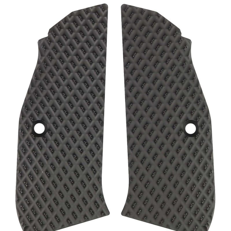 LOK Grips Thin Brass Jaws Aggressive for CZ Shadow 2/SP-01 Black