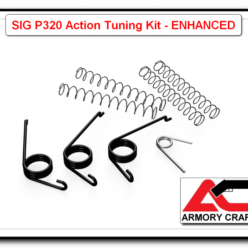 Armory Craft Sig Sauer P320 Action / Trigger Pull Reduction Spring Tuning Kit Enhanced