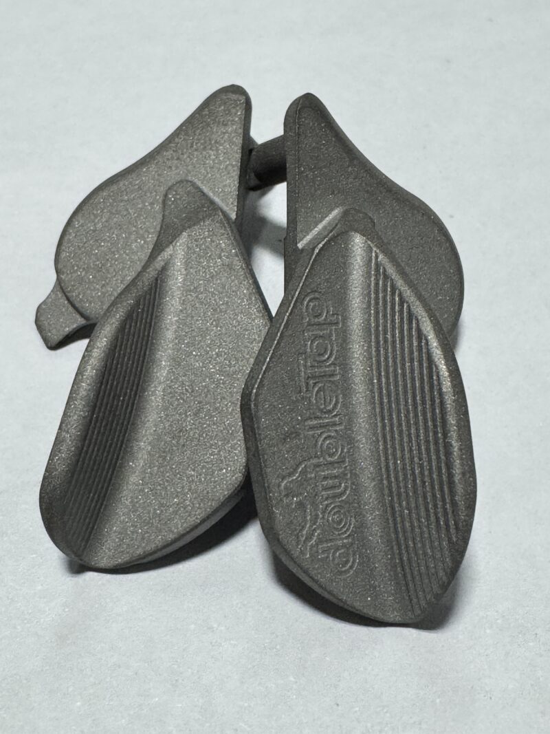 DoubleTap Sports Thumb Safety Ambidextrous with Shield Matte Silver - Image 2