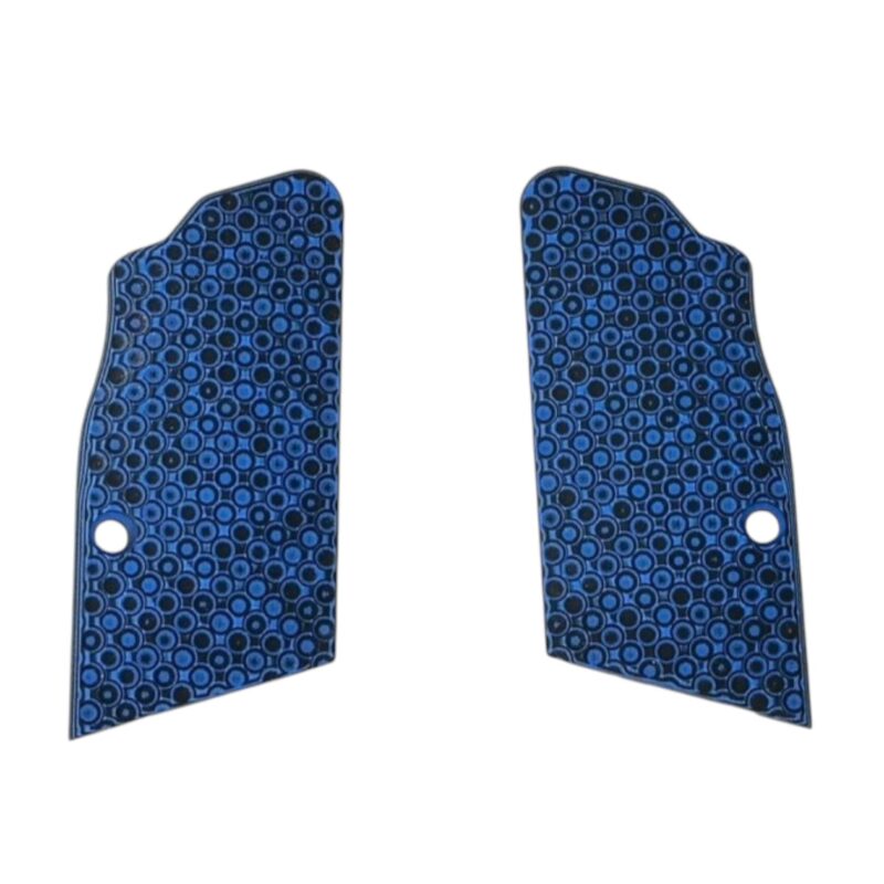LOK Grips Palm Swell Bogies G10 for Tanfoglio Large Frame Black/Blue