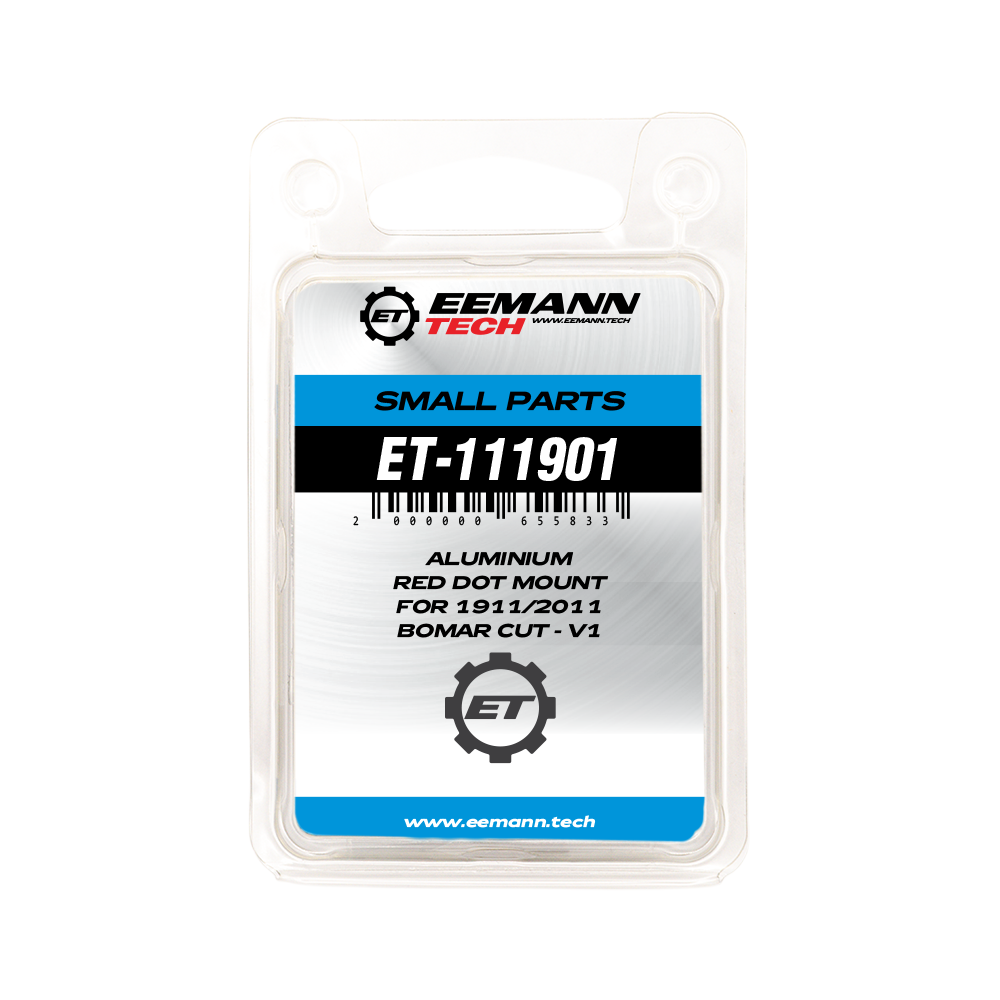Eemann Tech Aluminum Red Dot Mount for 1911/2011 Bomar Cut V2 RTS3/507Comp - Image 4