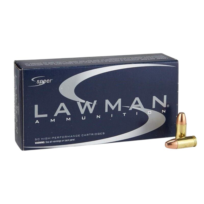 CCI Speer Lawman 9mm Luger 147Gr Total Metal Jacket Lead Free (50)