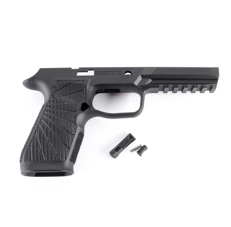 Wilson Combat P320 Grip Module Full Size | No Safety | Black