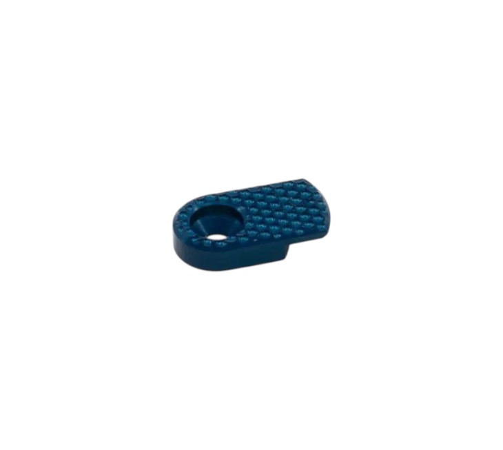 Armanov CZ Extended Mag Release Button Blue for Shadow 2 & TS2