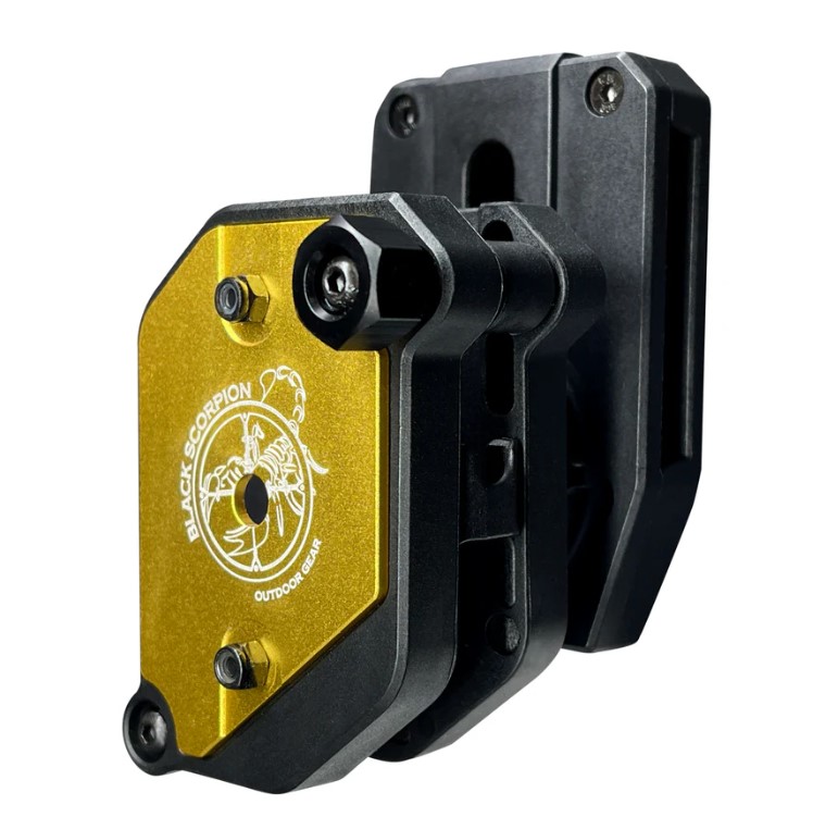 Black Scorpion Ambi Single/Double Stack Competition Magazine Pouch GOLD