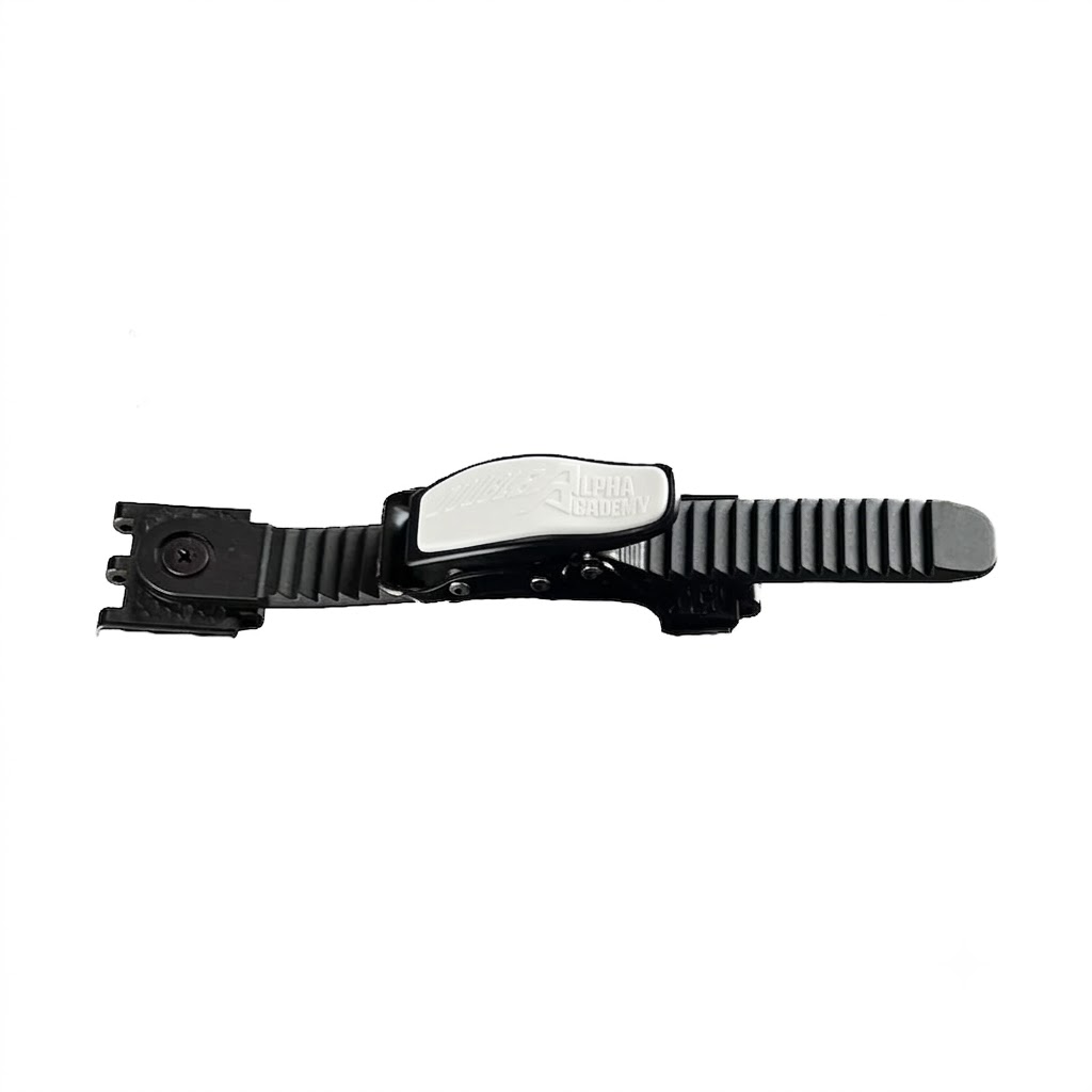 Double Alpha Academy Lynx Belt Ratchet Front Plate WHITE