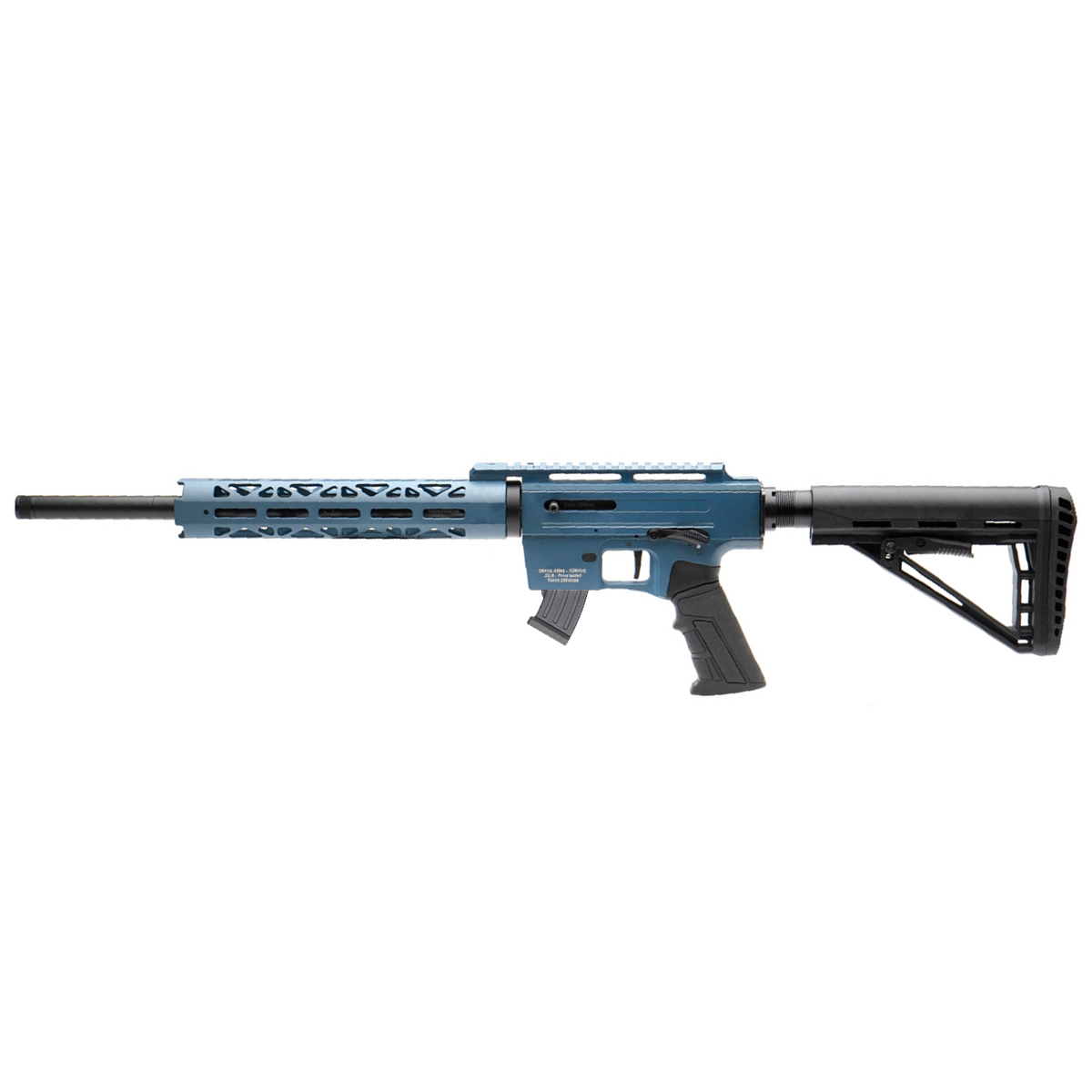 Derya TM22 Pro Semi-Auto Rifle .22LR, 12" BLUE - Image 2