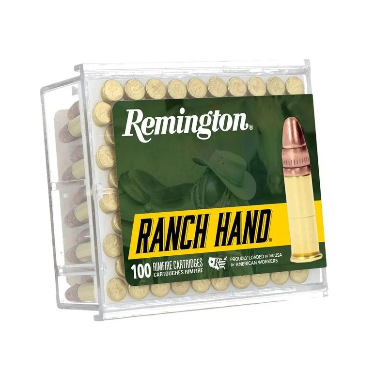Remington Ranch Hand .22LR 40GR Copper Plated Round Nose (100)