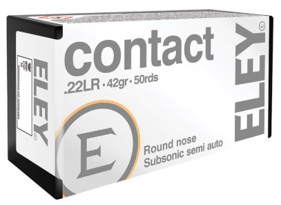 ELEY Contact .22LR 42 Grain Round Nose (50)
