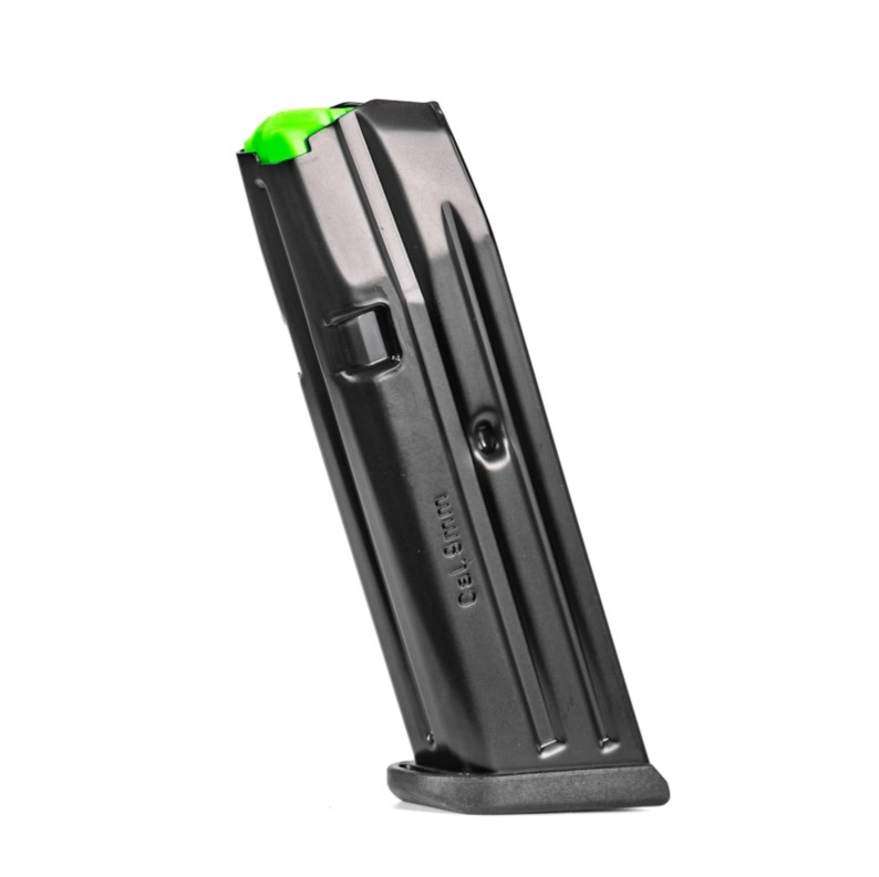Mec-Gar Glock 17 10 Round Anti-Friction Coated Magazine 9MM Green Follower